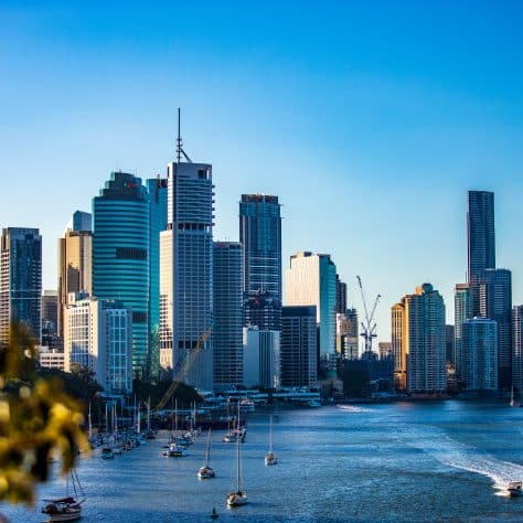 Brisbane Landscape including the River