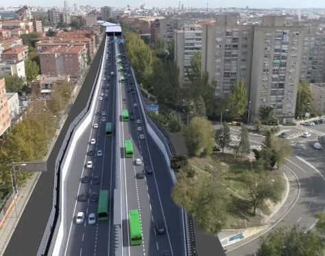 Proyecto de construcción del soterramiento de la A-5-Paseo de Extremadura. Madrid – España