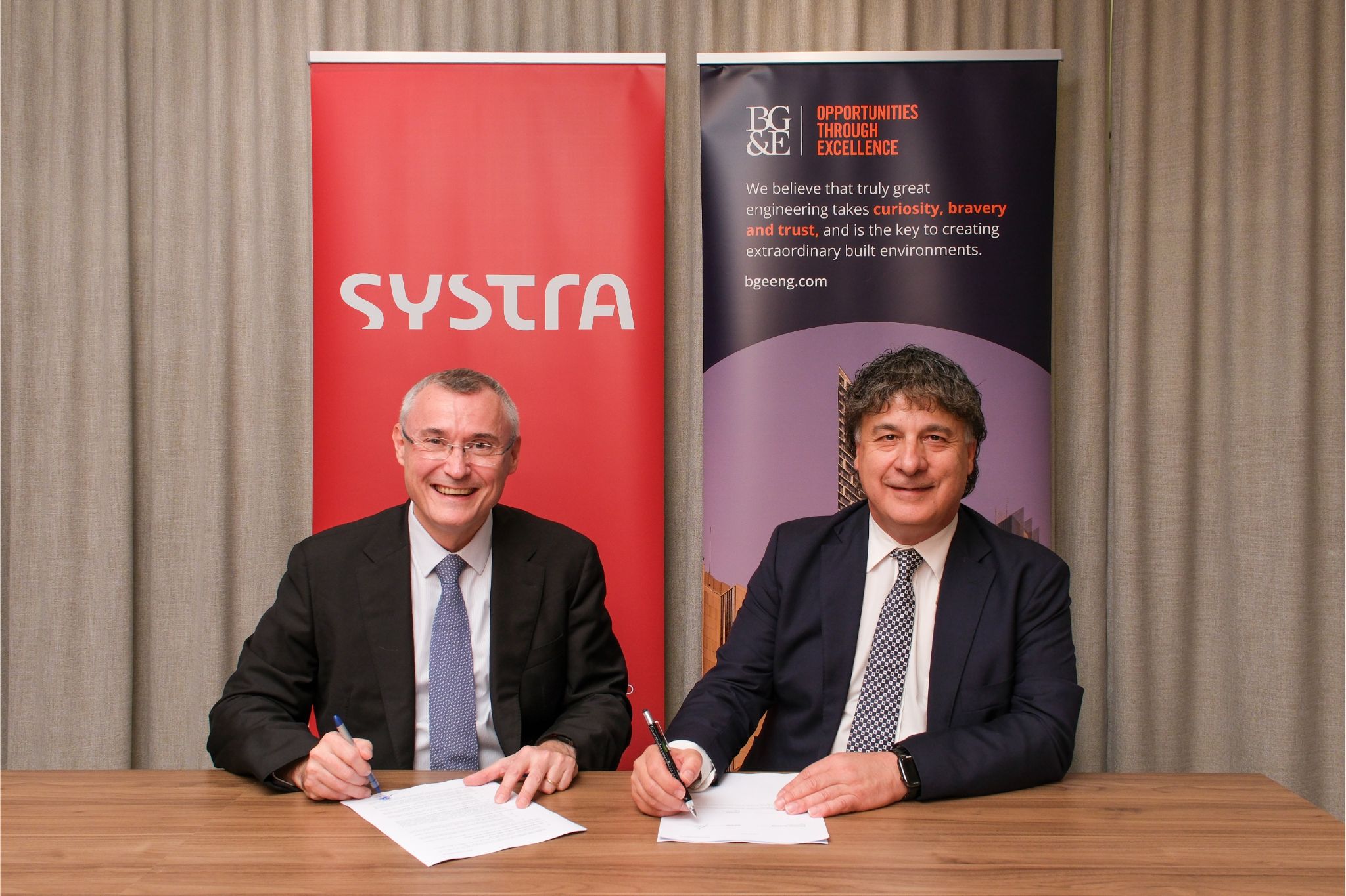 SYSTRA joins forces with BG&E to strengthen its presence in Australia and develop a global offering for complex buildings