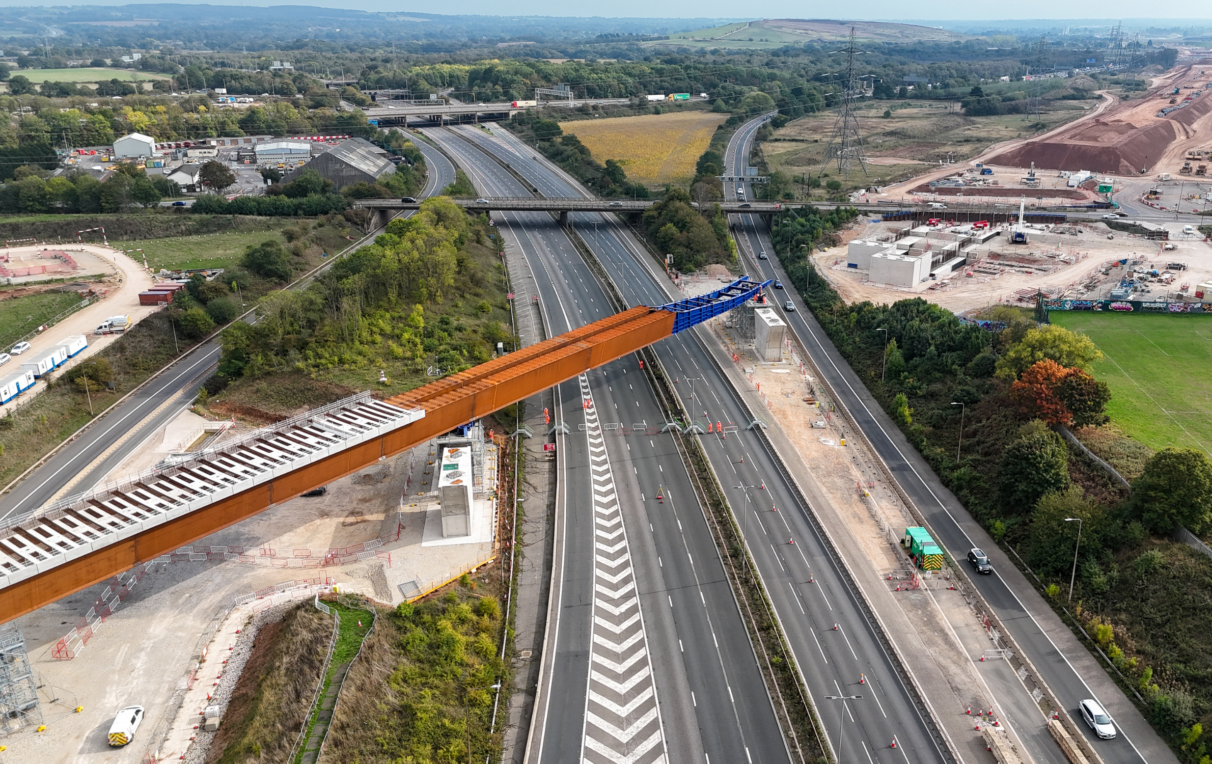 Another DJV-designed HS2 viaduct successfully slides into place