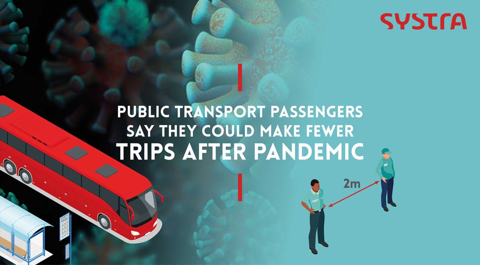 Public transport passengers say they could make fewer trips after pandemic.