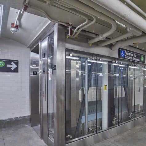 NYCT ADA Elevators at Greenpoint Avenue Station