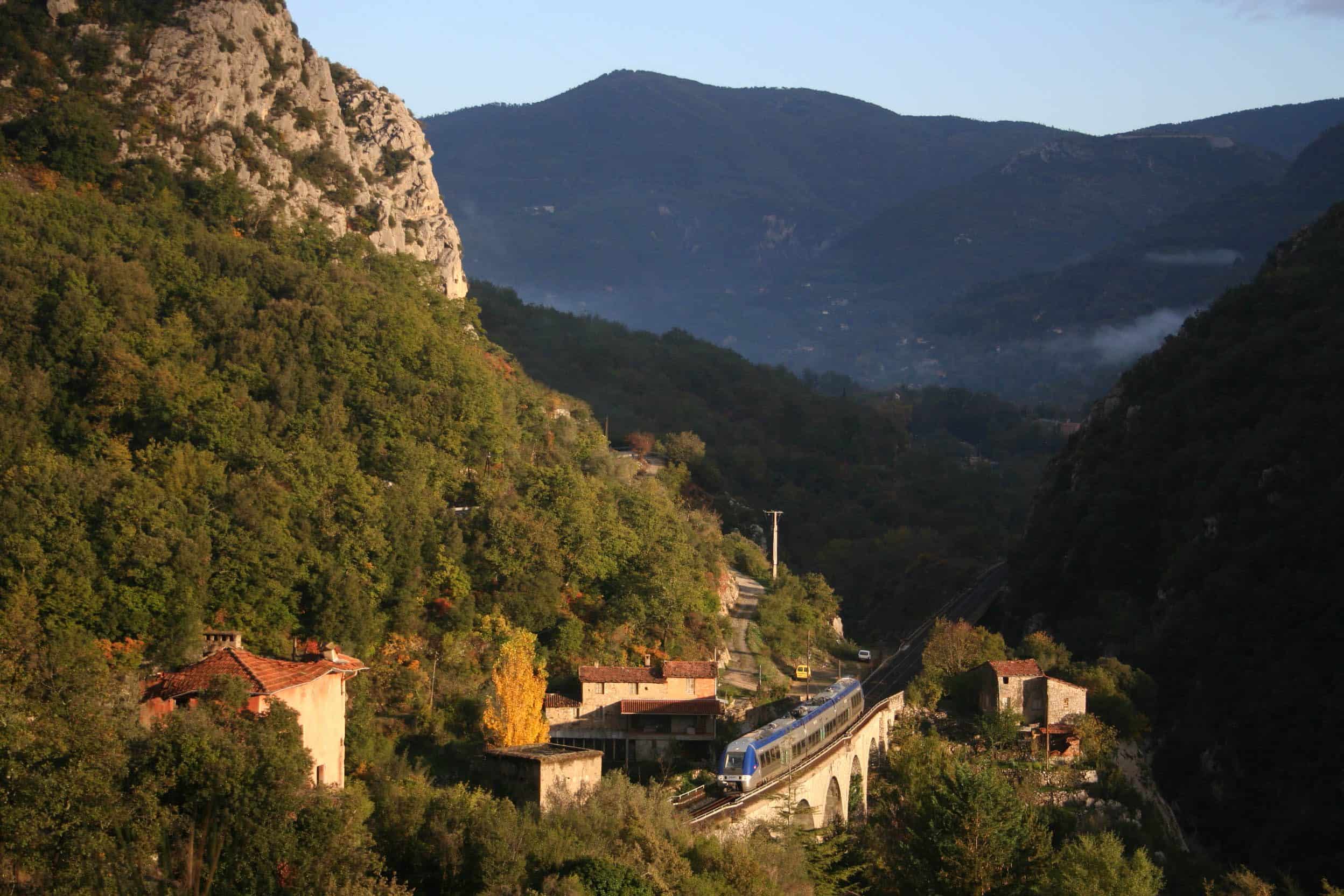 A train line renovated by SYSTRA provides a lifeline to the Roya Valley
