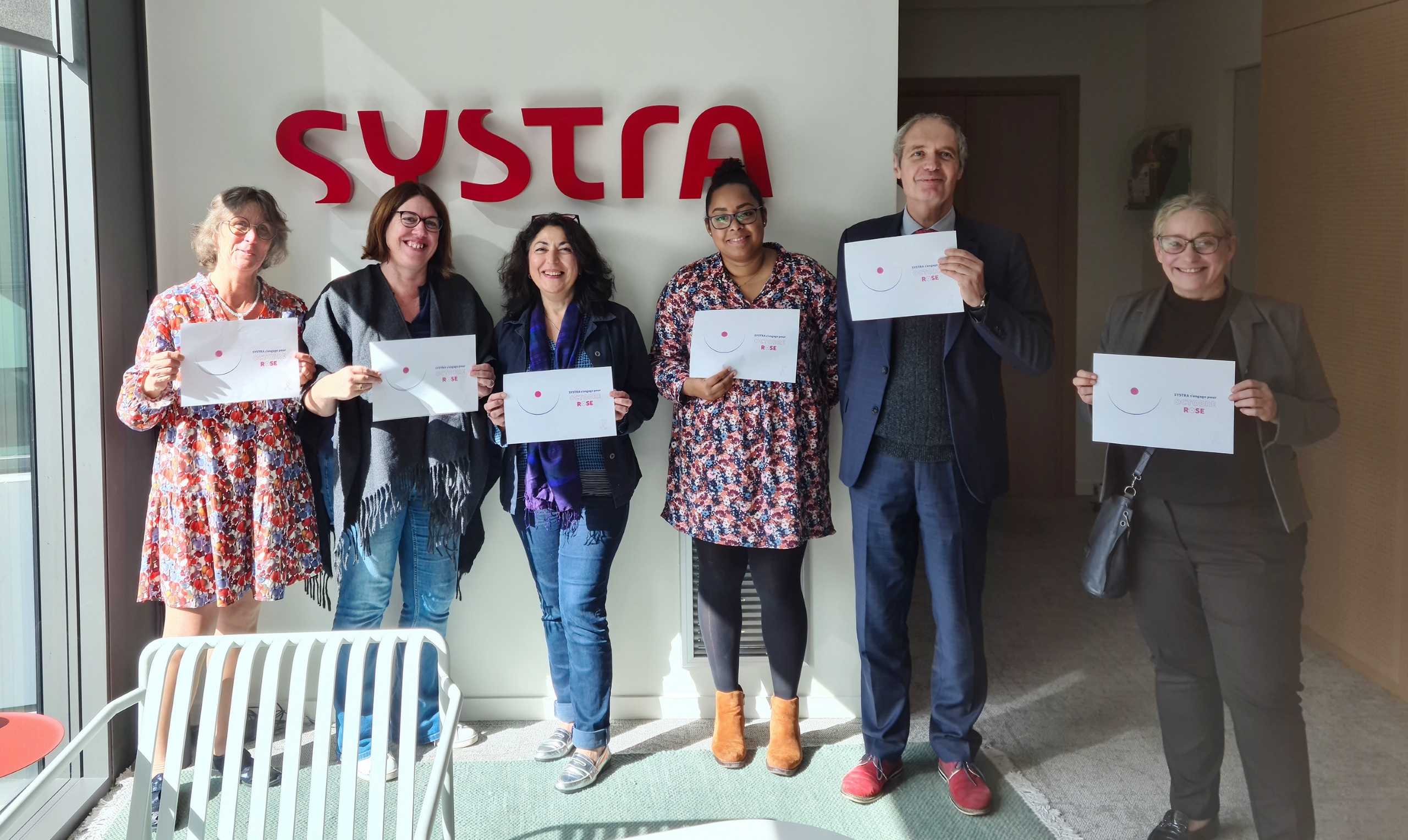SYSTRA s’engage pour Octobre Rose