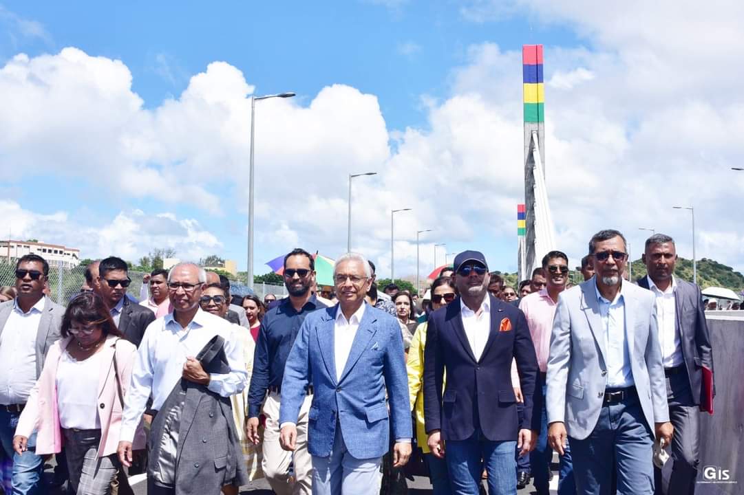 The longest bridge in Mauritius is signed SYSTRA