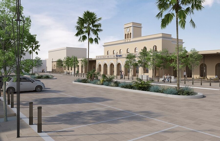 Pôle d’échanges multimodal de la gare de Tarente – Italie