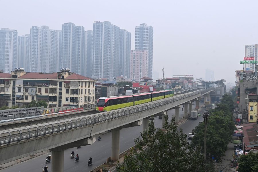 The Hanoi metro – Vietnam