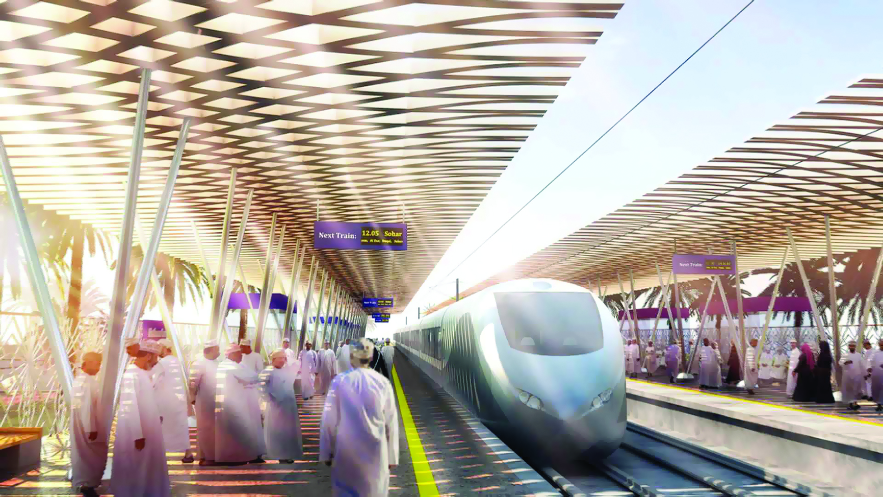 Une nouvelle liaison ferroviaire entre les Émirats Arabes Unis et Oman