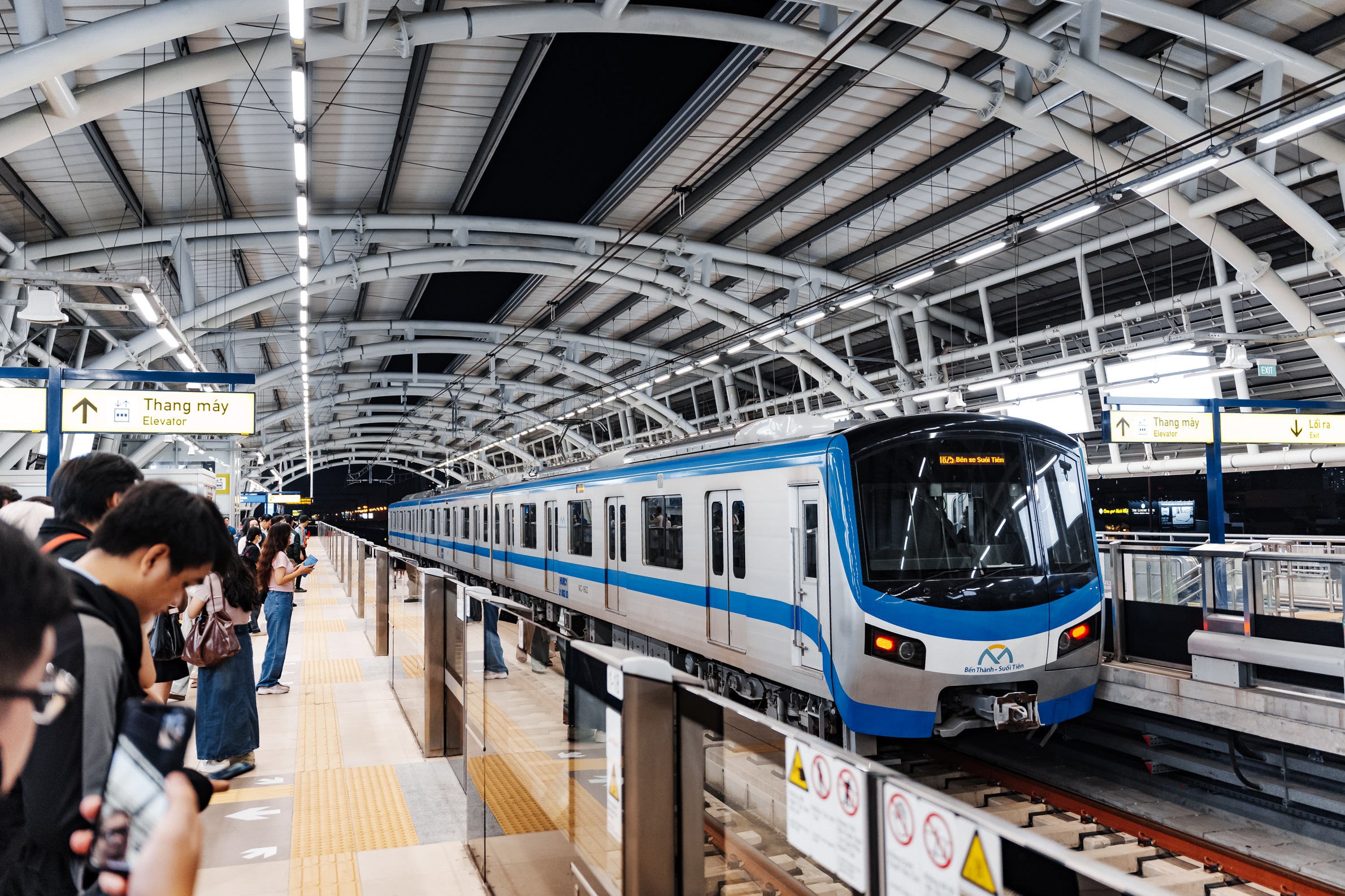 The Ho Chi Minh City metro is officially inaugurated